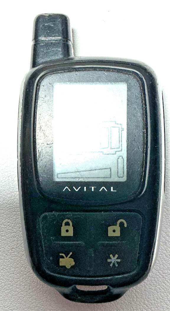 Original Avital EZSDEI489 7345L Key fob Keyless Entry Remote