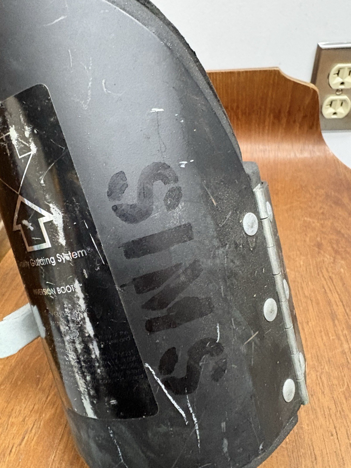 Vintage 1980’s Gravity Guiding System Metal Inversion Boots