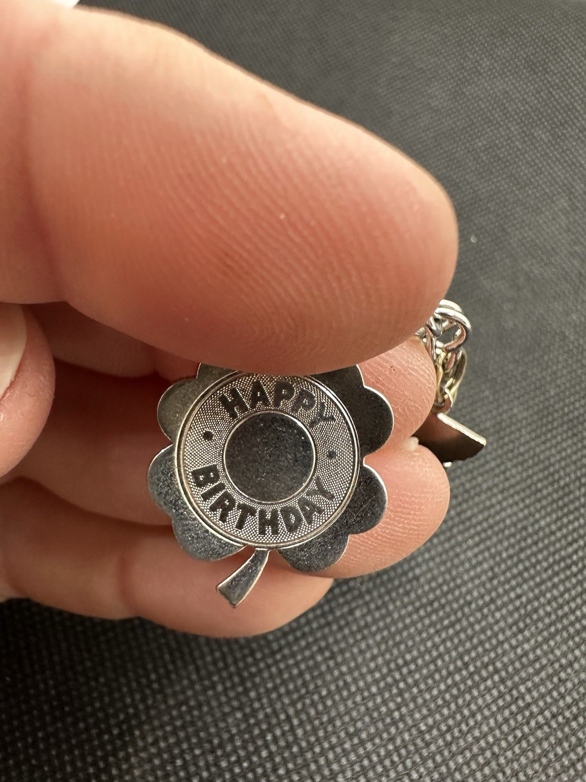 Vintage Sterling Silver Charm Bracelet Longhorns Wagon States 1960’s