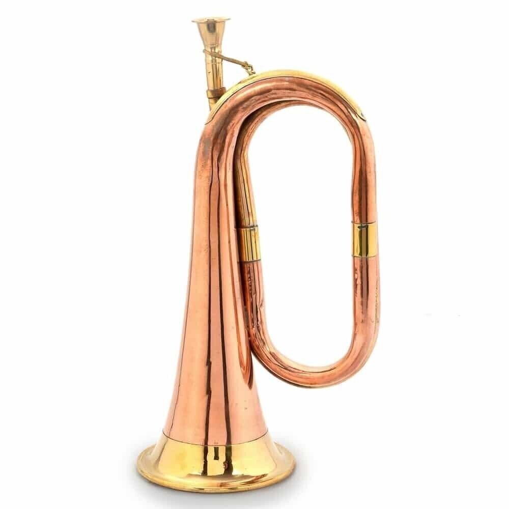 Musical Instrument Cavalry Horn Academy Solid Copper Brass Bugle Orchestra Band
