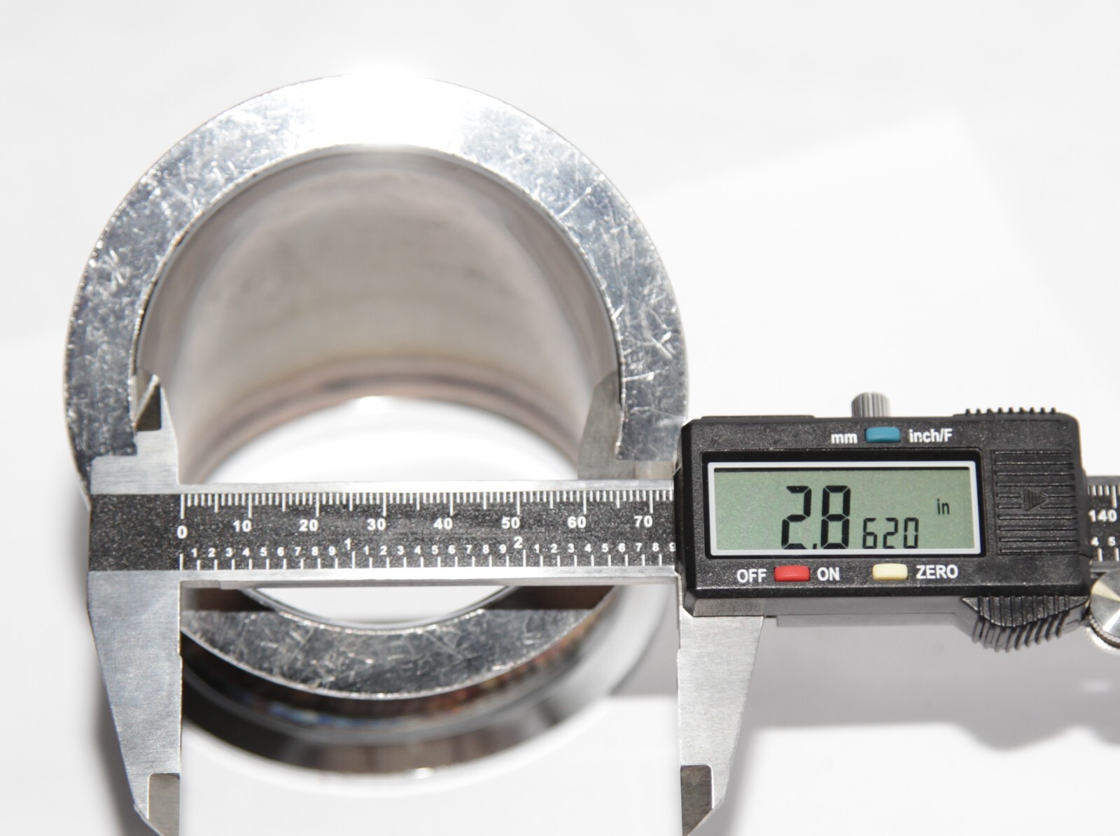 45 Degree Elbow 3" Conversion Adapter V-band size (2.85" I.D. 3.73" O.D.)