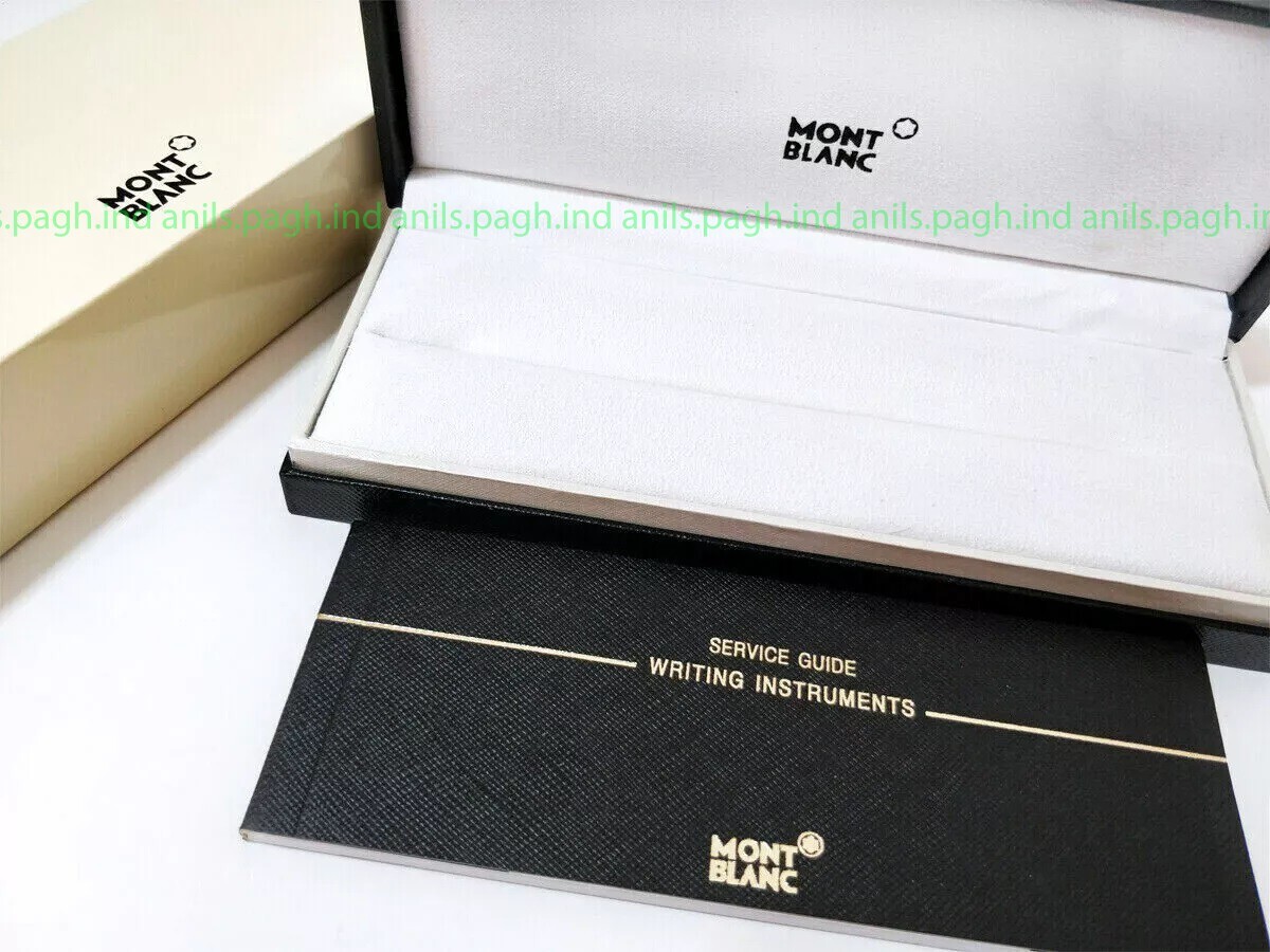 Refurbished# Montblanc Meisterstuck Solitaire 163 Ballpoint Pen with Silver Trim