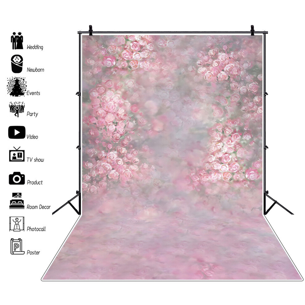 Retro Gradient Photography Background Abstract Photo Studio Backdrop Party Decor