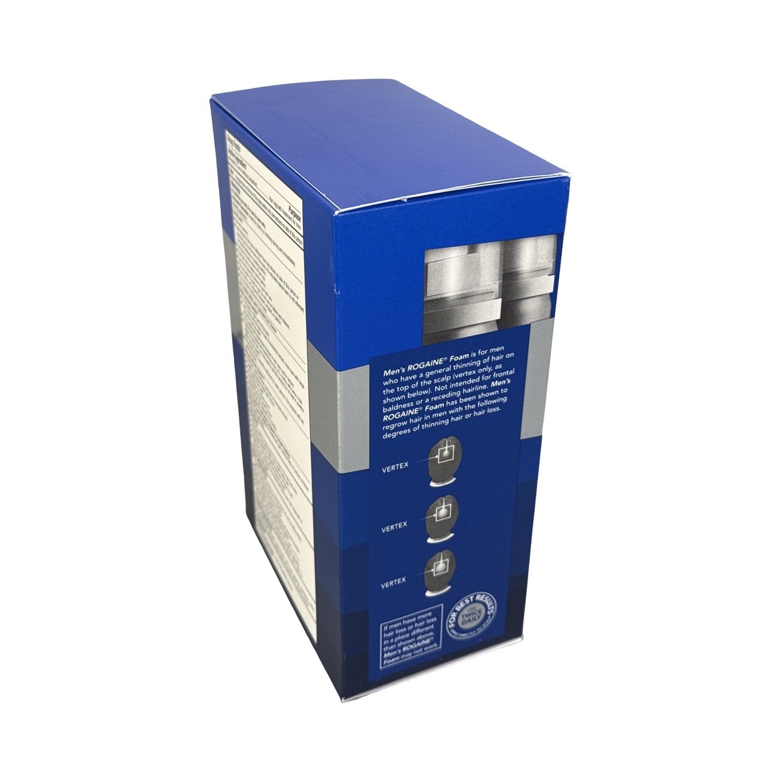 Rogaine Men’s 5% Minoxidil Foam Hair Regrowth Treatment, 3x2.11 oz, Exp 09/2027