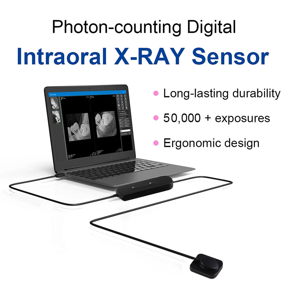 Dental Rayos X RVG Ray Sensor USB Digital Intraoral Imaging System Size 1.0