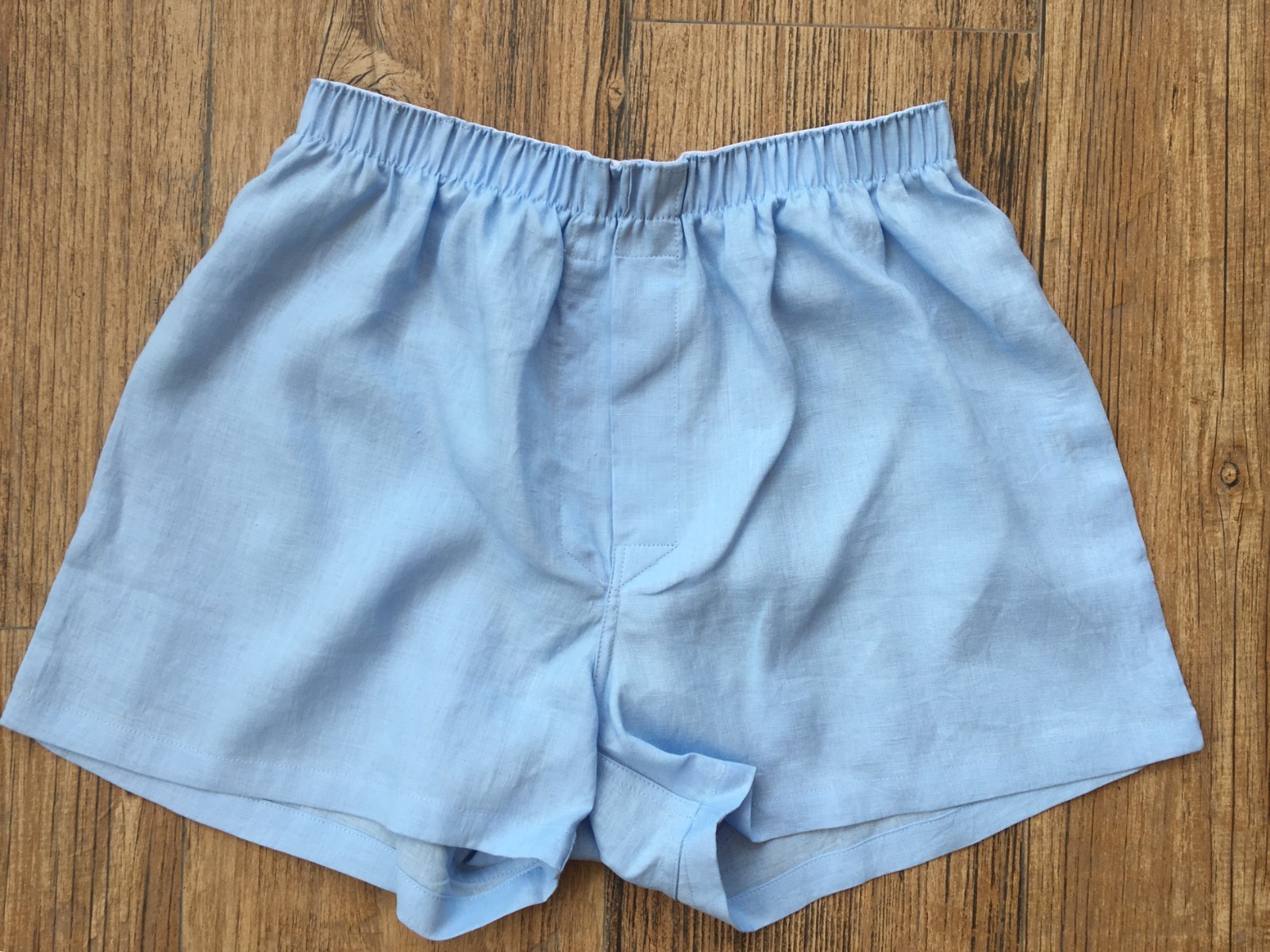 Pack of 5Pcs Men's Boxer Shorts 100% Linen Organic Eco Friendly Underwear Trunks