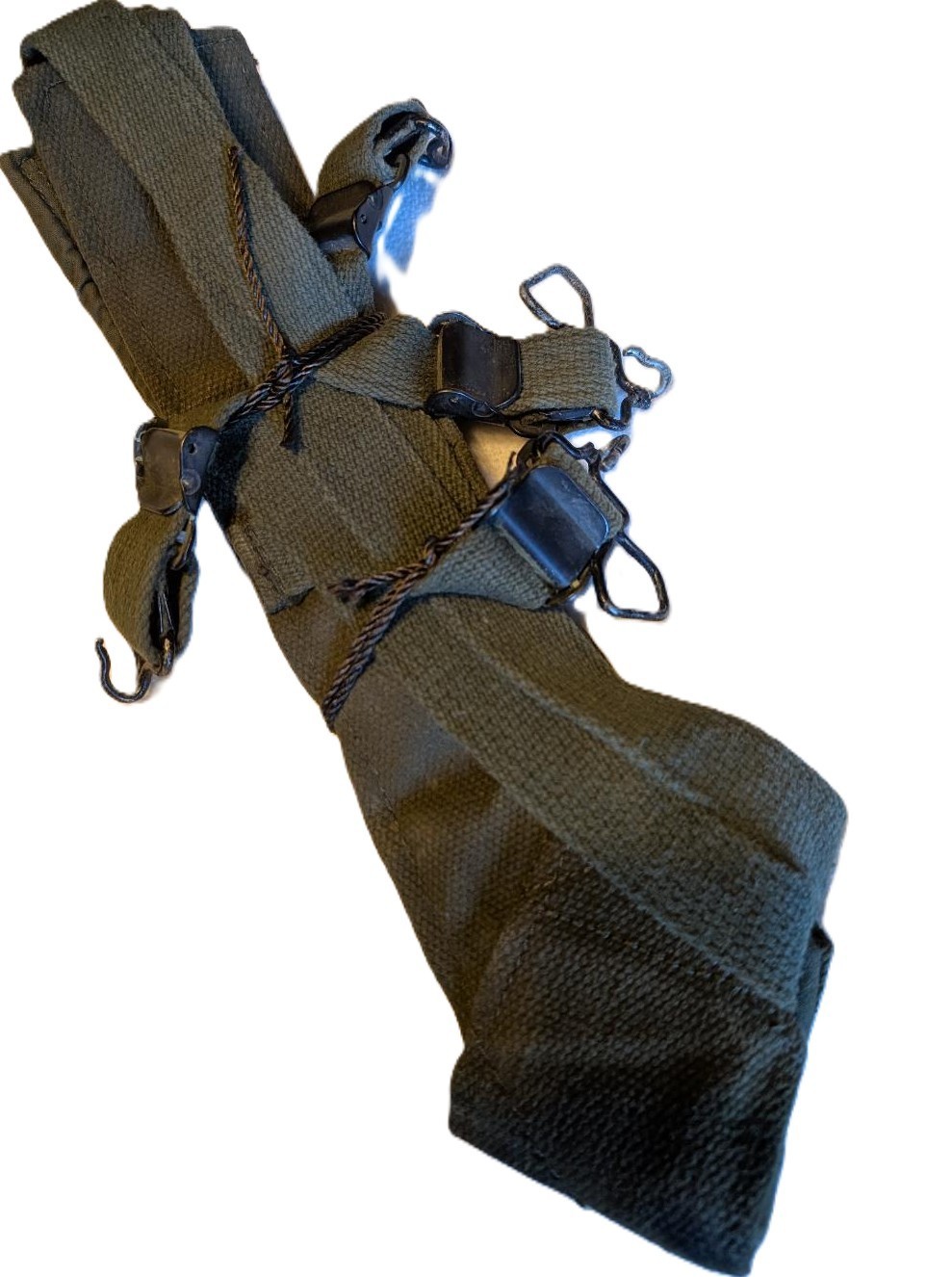 USGI Vietnam Era Field Pack Combat H Suspenders M-1956 Dated 1960's Era