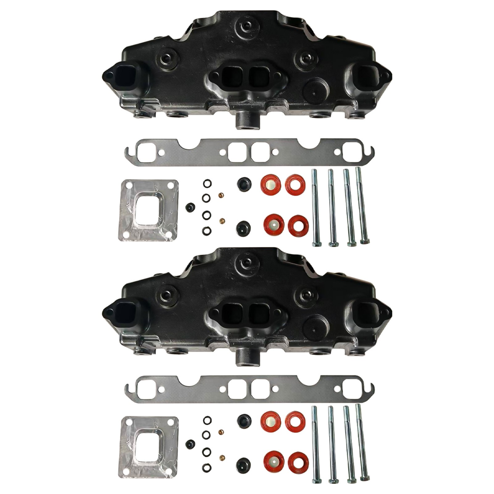 2* Marine Dry Joint Manifold for Mercruiser GM 5.0L 5.7L 350 305 377 383 2002-