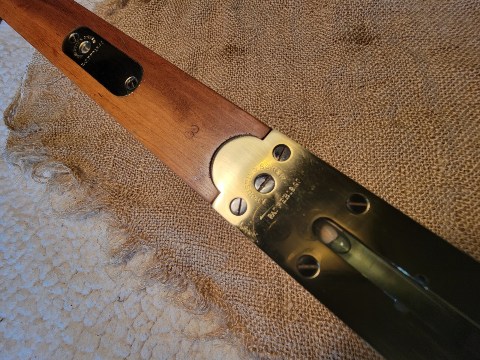 Antique STANLEY No. 3 Level 100% Restoration 26" Cherry Exc.