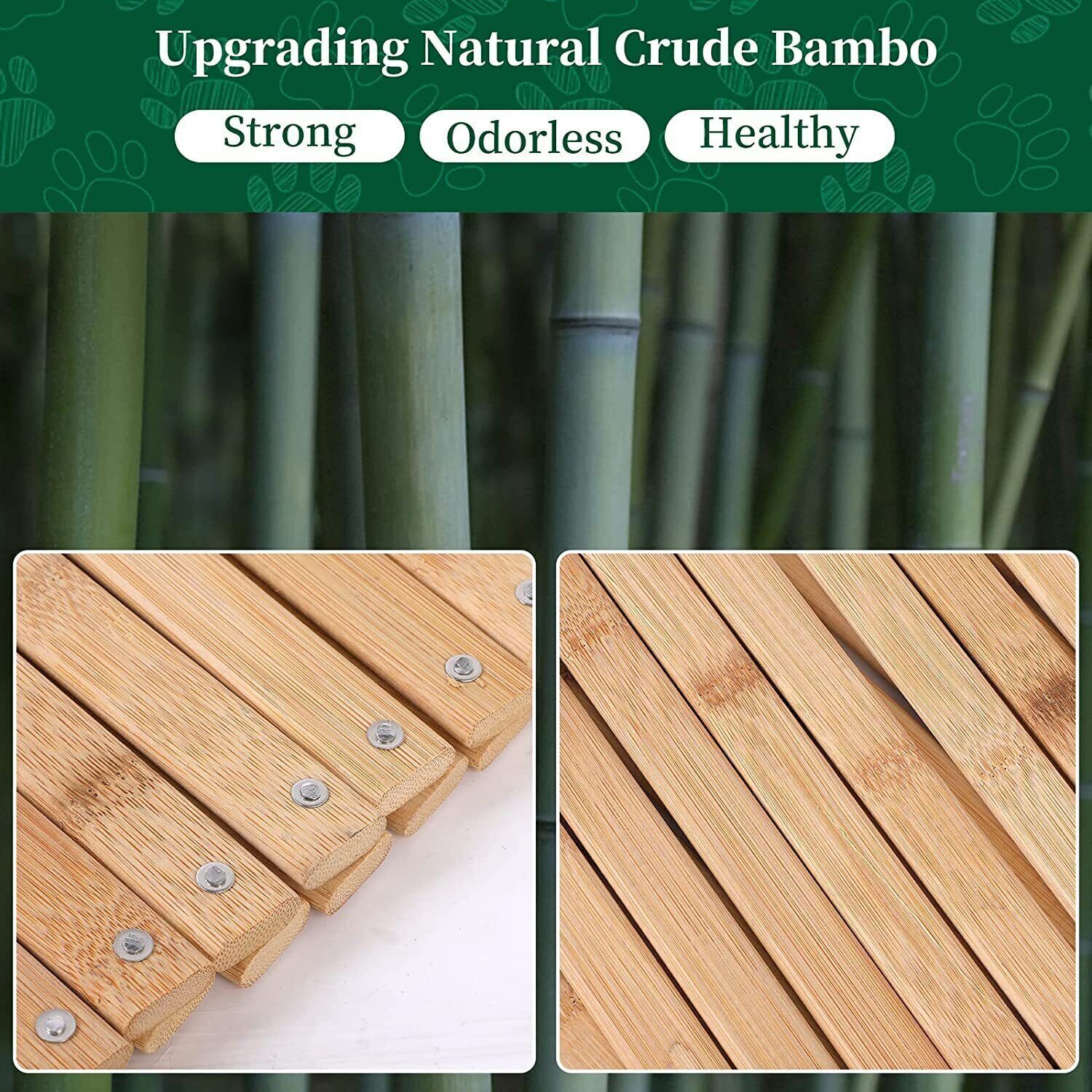 Expandable Accordion Baby Gate Wooden Pet Folding Fence Isolation ProtectionGate