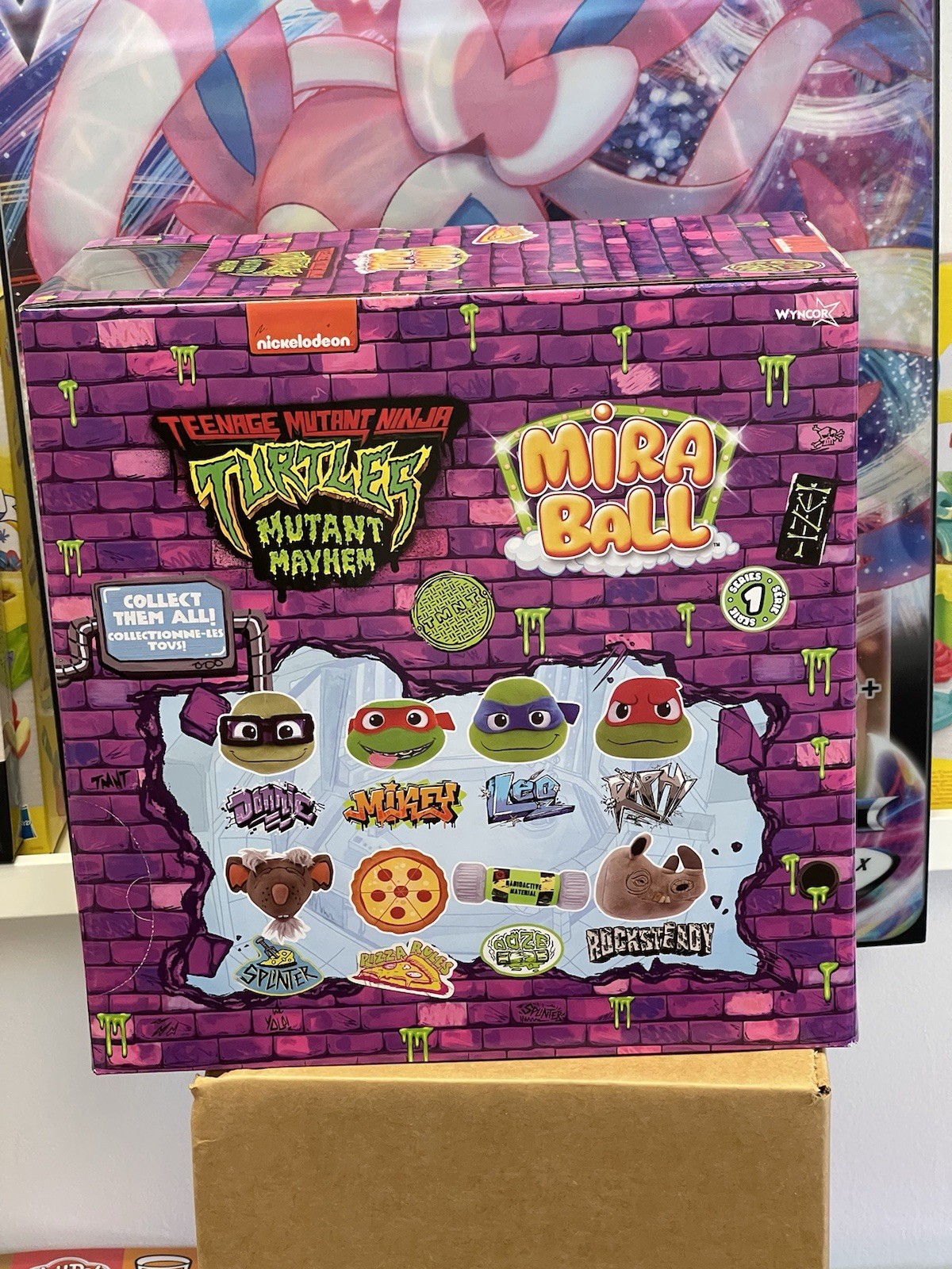 New Display Miraball Ninja Turtles Blind Box Toys Metal Ball Plush 28 Mira Ball