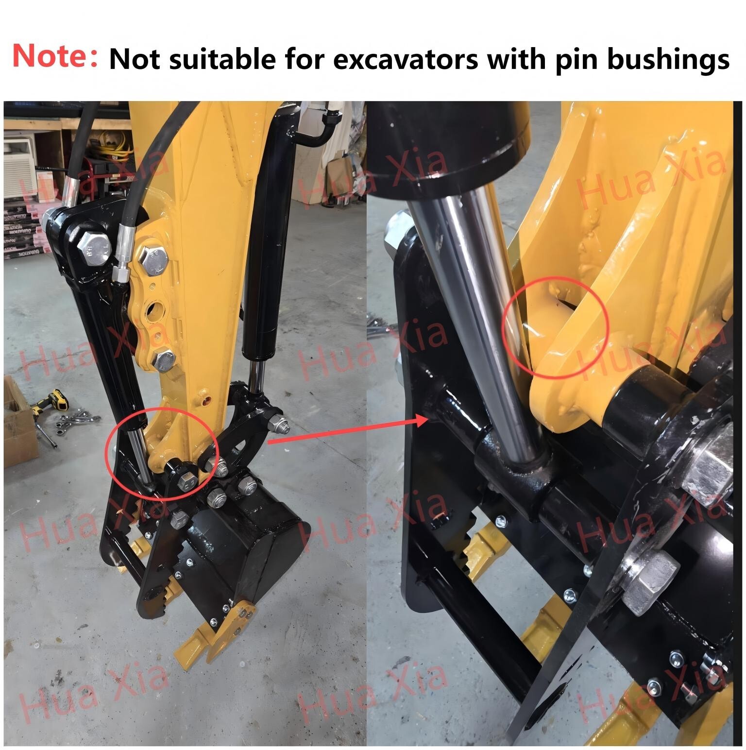 TYPHON NEW Hydraulic Thumb Clip Attachment ，For Mini Excavators