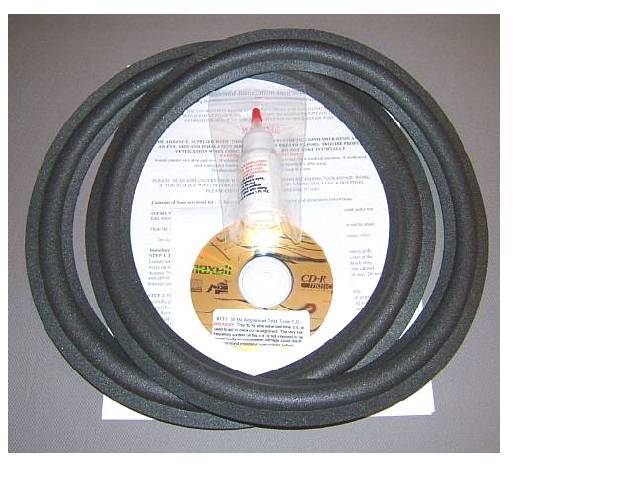 JBL 4412A, 122, 126H, 128H, L112, L166 Foam Surround Speaker Woofer Repair Kit