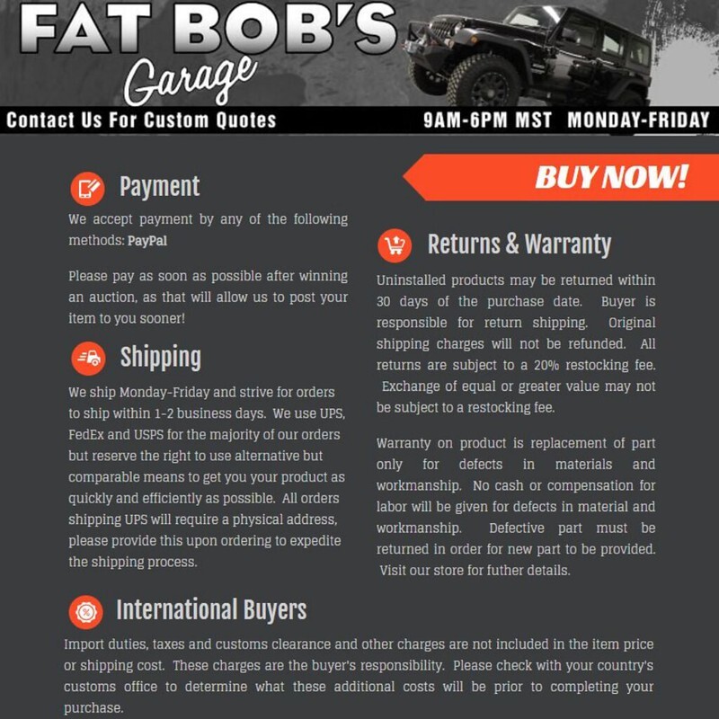 Rough Country Steering Block Dana 44 6603