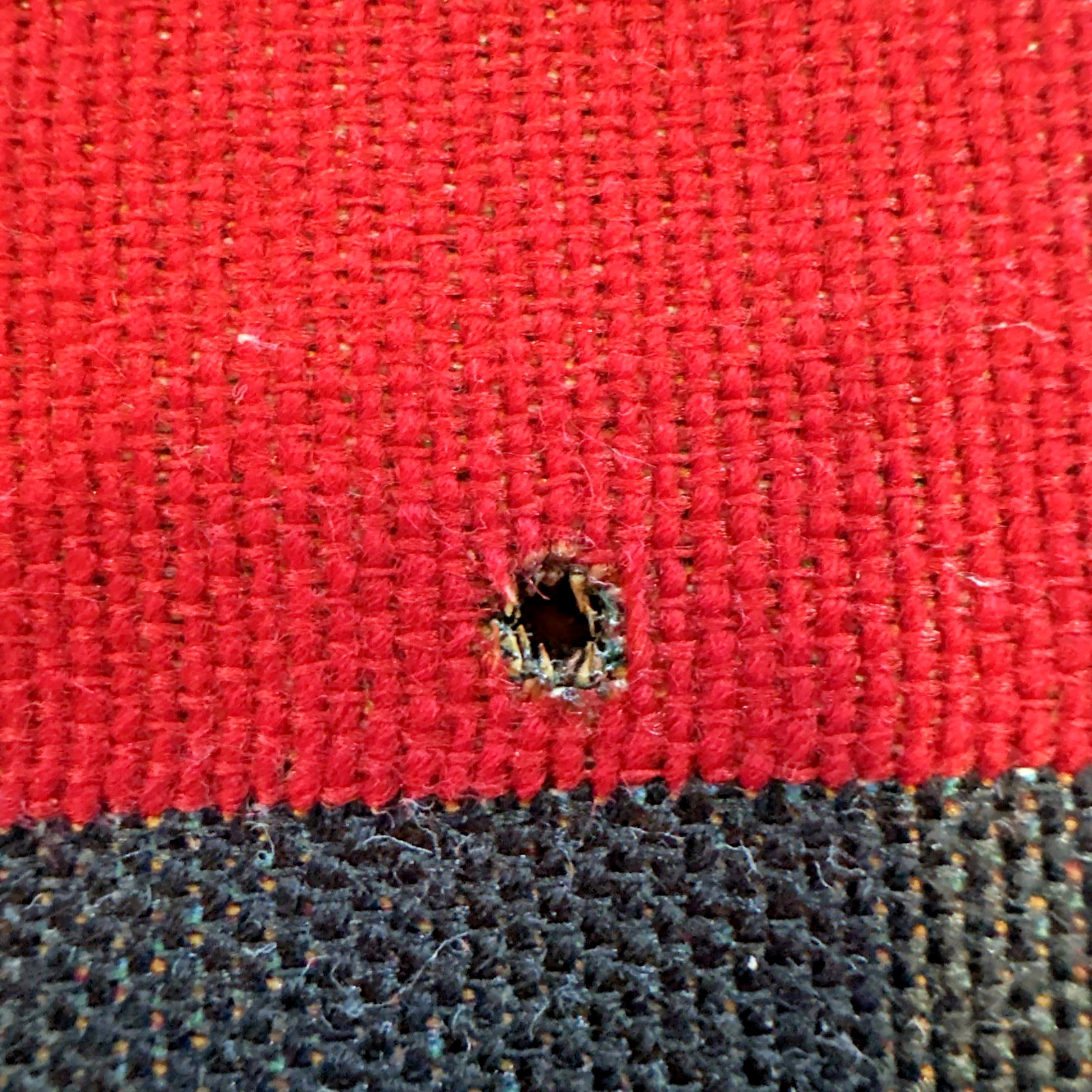 Drink Coca Cola Ice Cold Set of 4 Cloth Table Placemats Red Vtg Coke Ad ~18”x13”