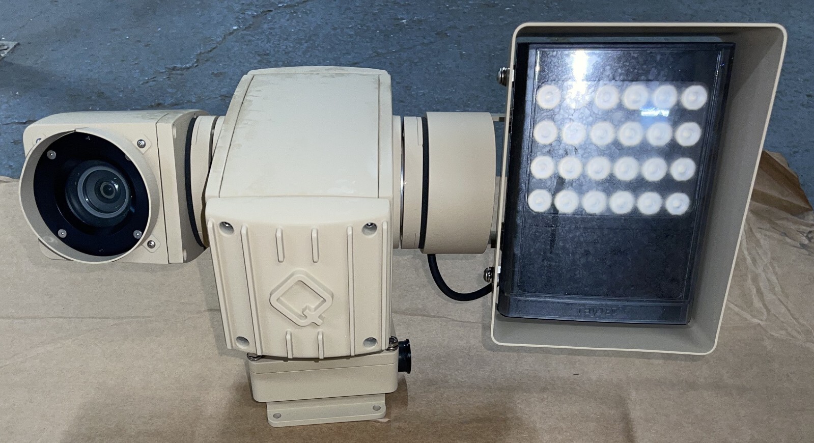 Moog Quickset GeminEye PTZ 28X zoom camera system & illuminator & cables