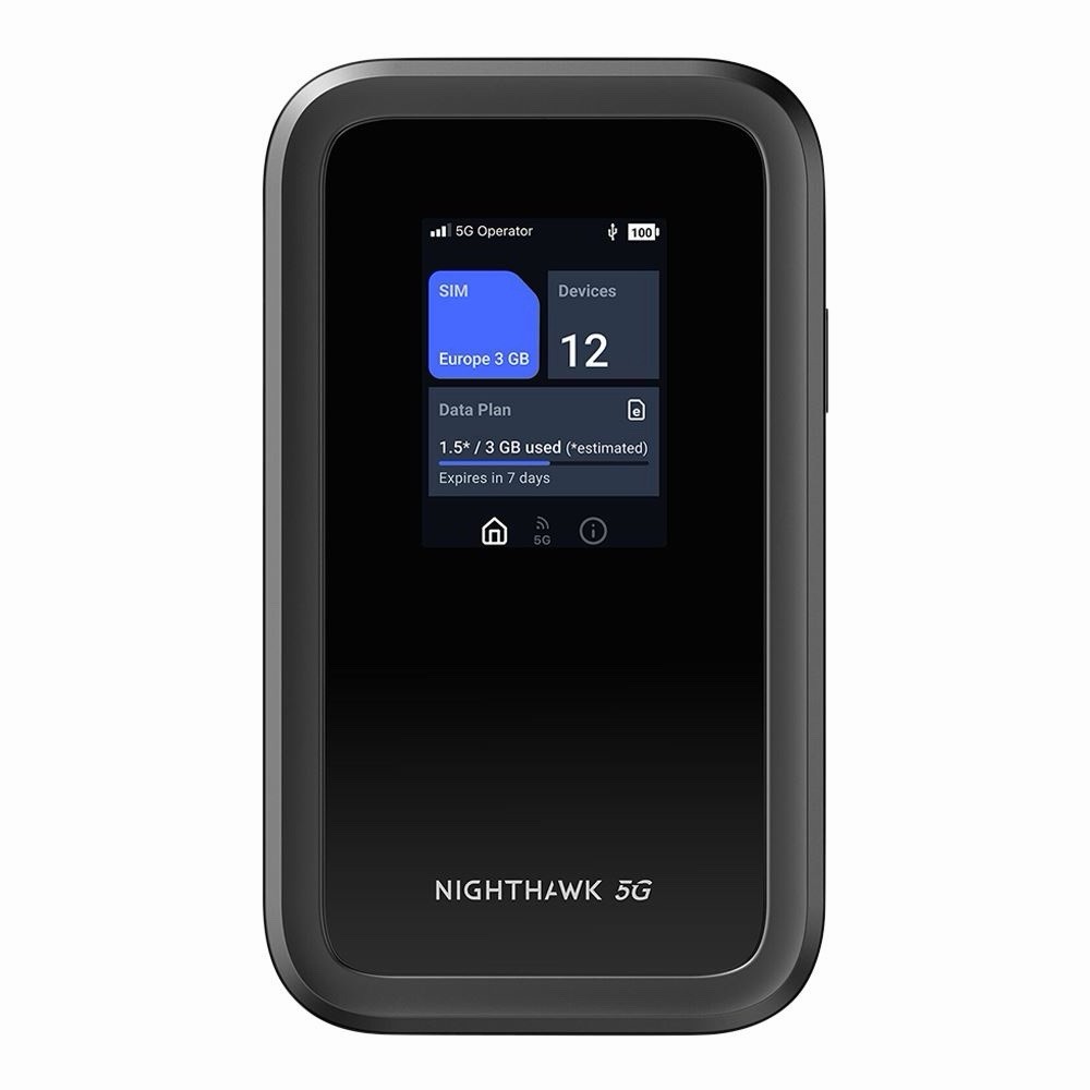 NETGEAR Nighthawk 5G Mobile Hotspot M7 with eSIM or SIM | Portable WiFi 7...