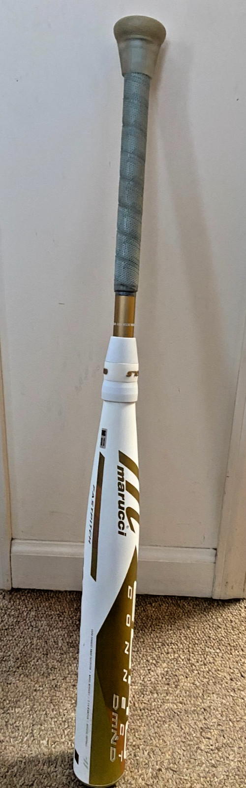 2024 MARUCCI ECHO CONNECT DMND FASTPITCH -11 SOFTBALL BAT 30/19 hit 50 pitches