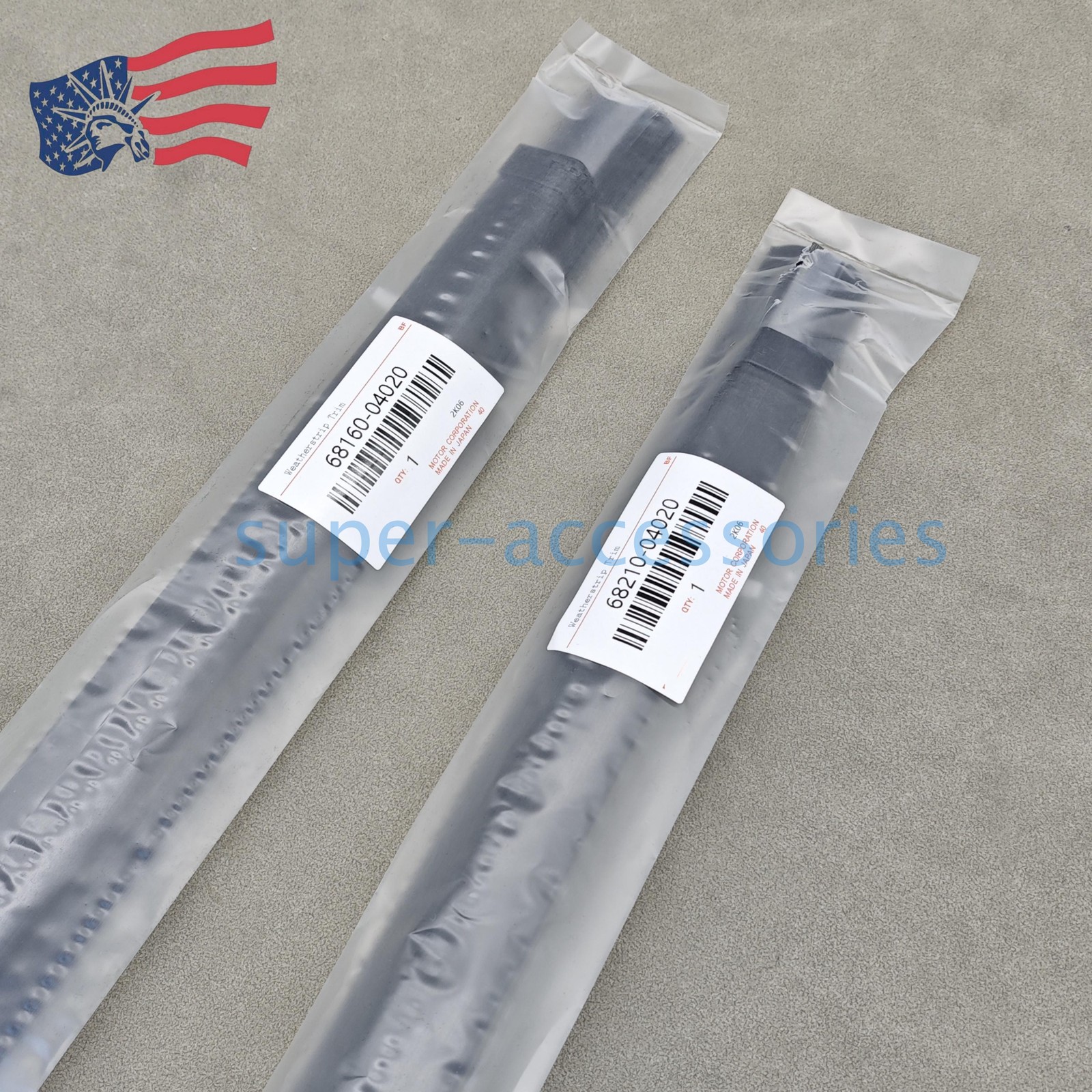 OEM Window Moulding Trim Weatherstrip FITS For Toyota Tacoma Double Cab 95-04