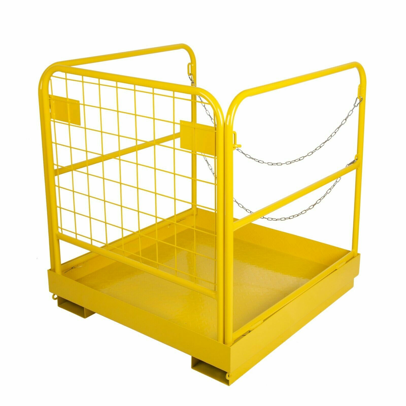 Forklift Safety Cage Work Platform 36 x 36 inch Construction Lift Basket 1100lbs