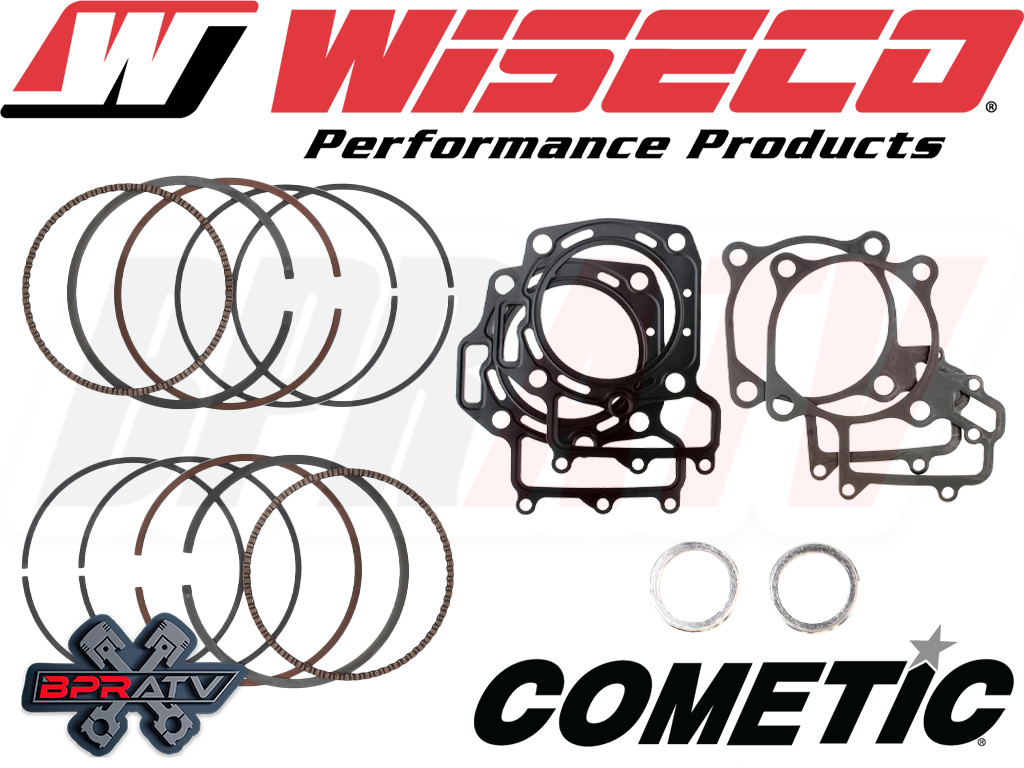 Kawasaki Brute Force 750 Stock Top Rebuild Kit Cylinders Wiseco Pistons Cometic