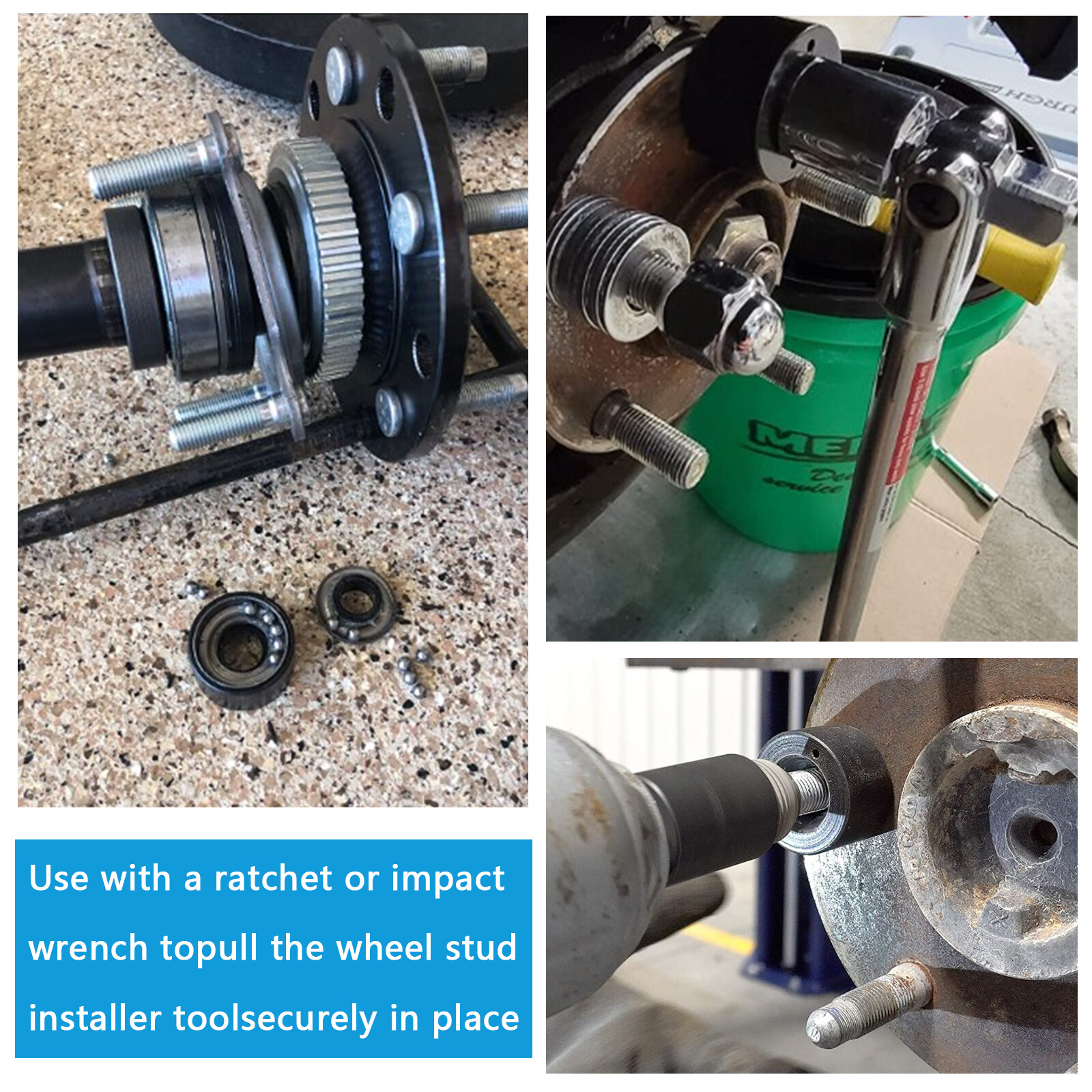 Wheel Stud Installer Lisle Tool Corporation For Tire Bolts Install Replace 22800