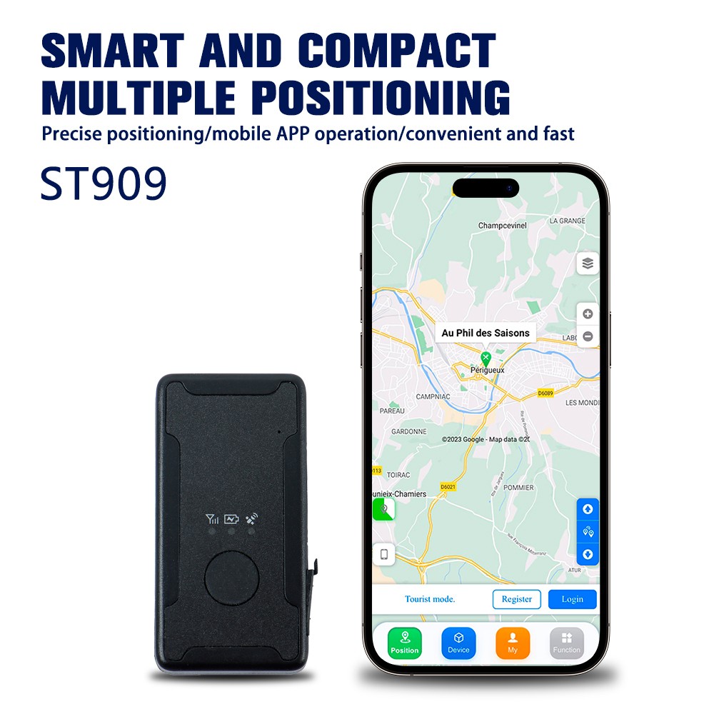 GPS Tracker Real-Time GPS Tracking Device for Vehicles Instant Alerts