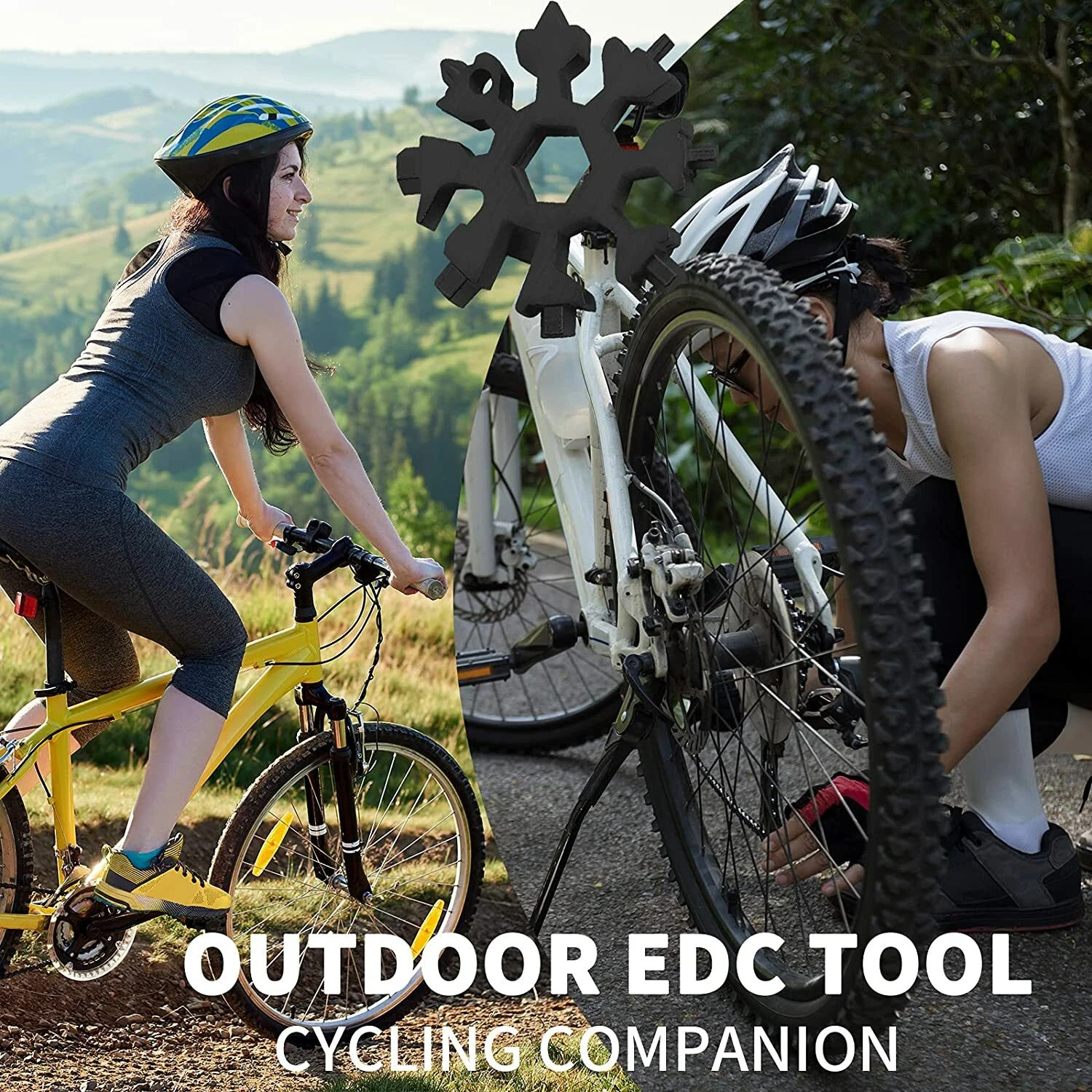 Universal Snowflake Wrench Magical Sale！Grip 18 in 1 Multi Tool Screwdriver