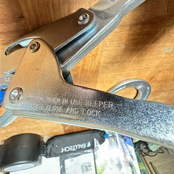 FallTech 72706TB3 Duratech 6' Mini Class 1 Personal SRL-P w/ Steel Rebar Hooks