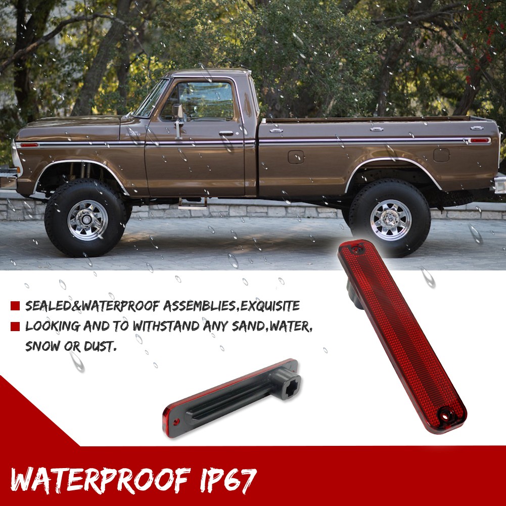 8pcs For FORD F100 F150 F250 E150 Truck 1973-1979 Tail Light Front & Side Marker