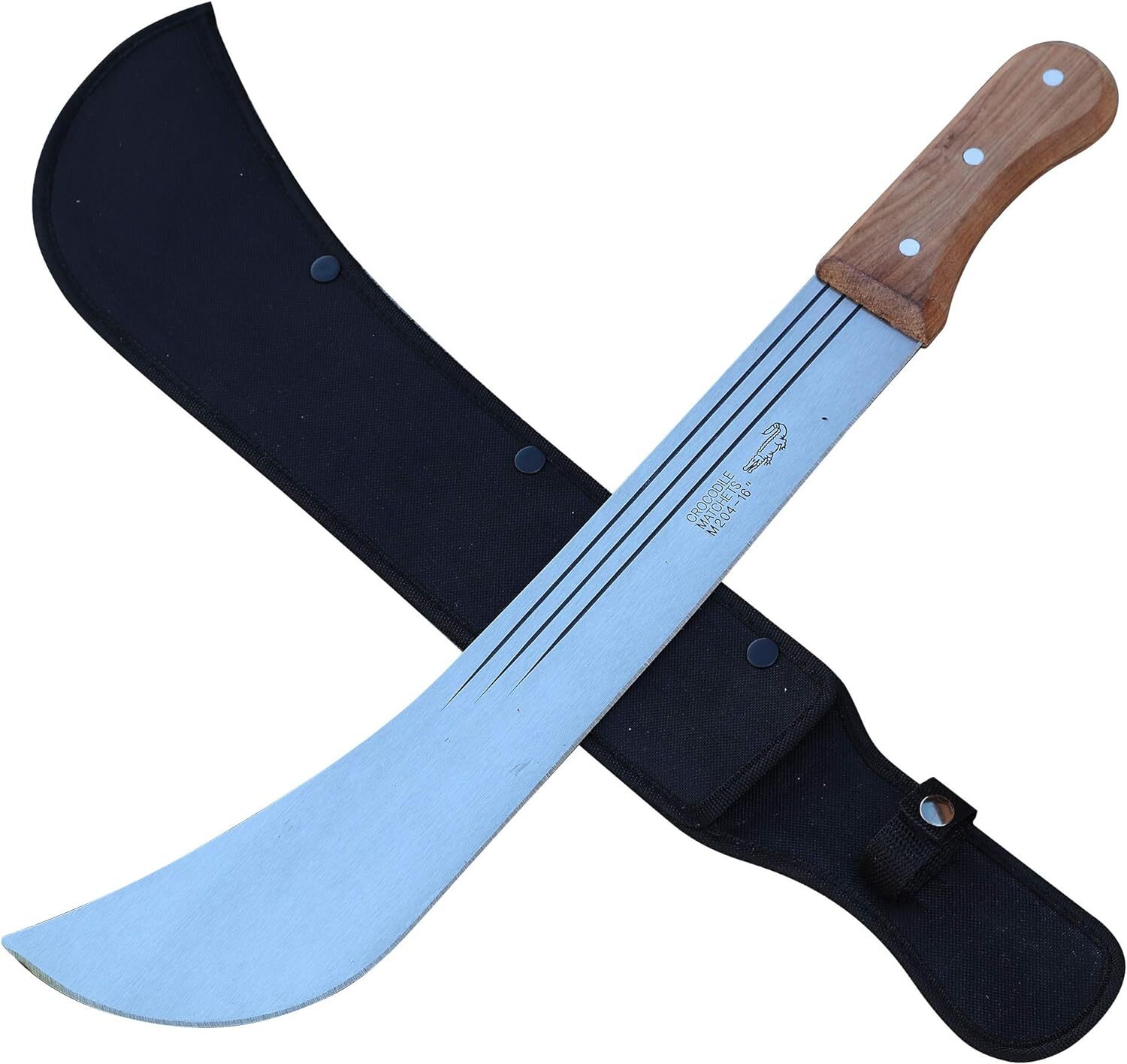 HUNTING SURVIVAL FULL TANG MACHETE KNIFE CARIBBEAN PANGA CARBON STEEL CAMPING
