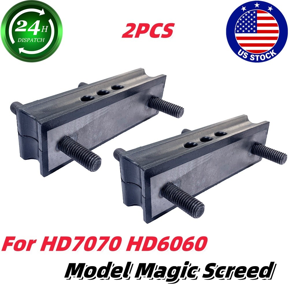 2PCS For HD7070 HD6060 Magic Screed Stable Concrete Magic Screed Vibro Mount