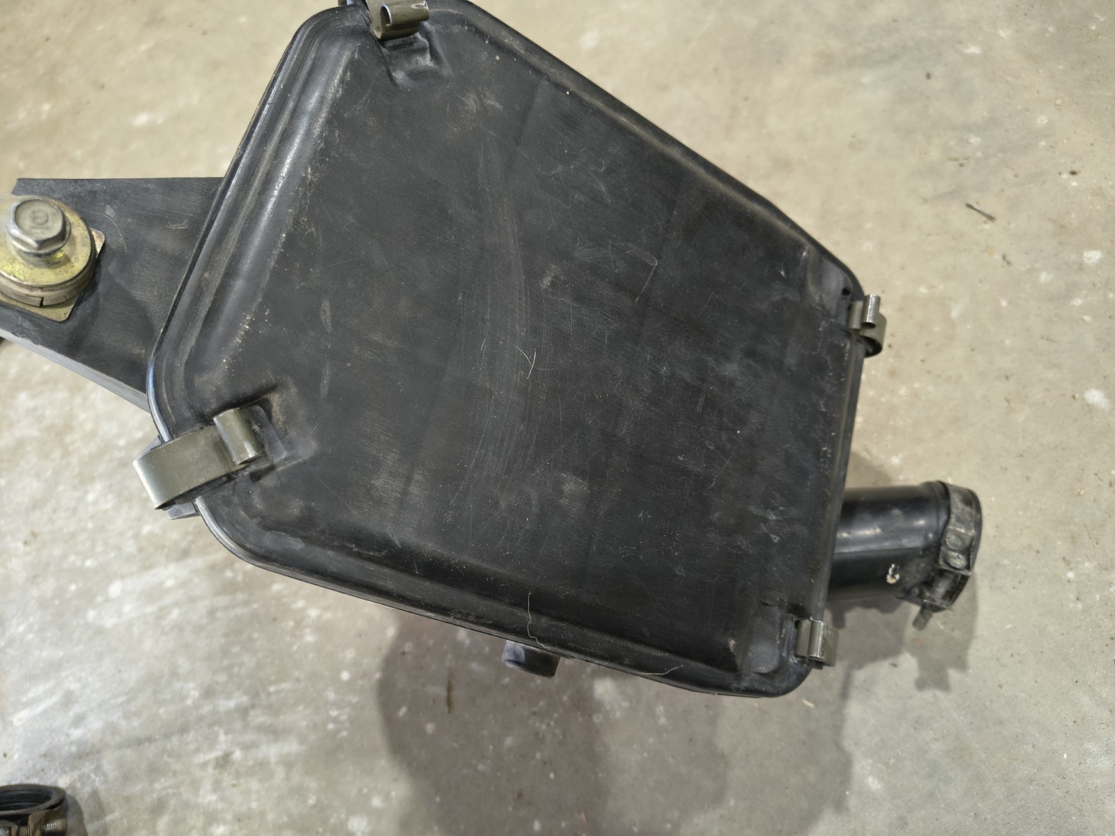 1986 Honda ATC200X Airbox Air Box Lid Intake Boot Complete