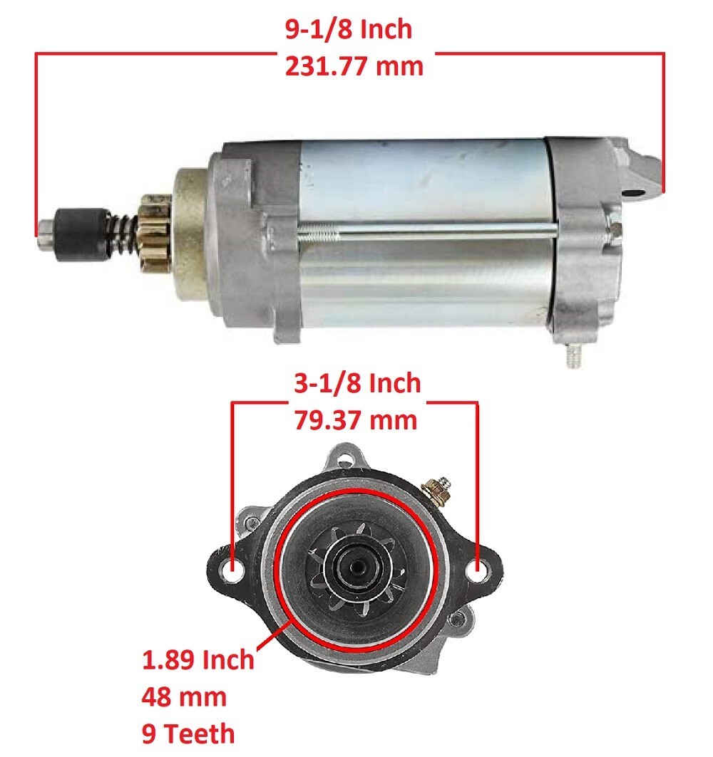 Starter for Ski-Doo 515178473 515176754 515177389 515176784 515176858 515177047