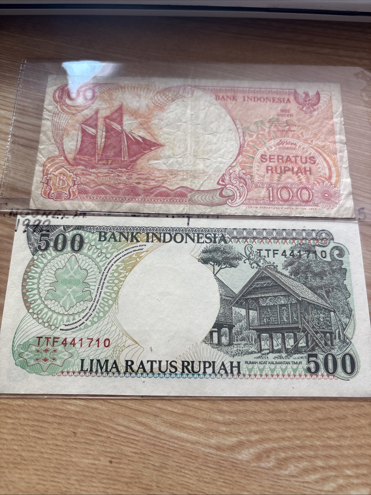 Large Lot Of Indonesia Banknotes