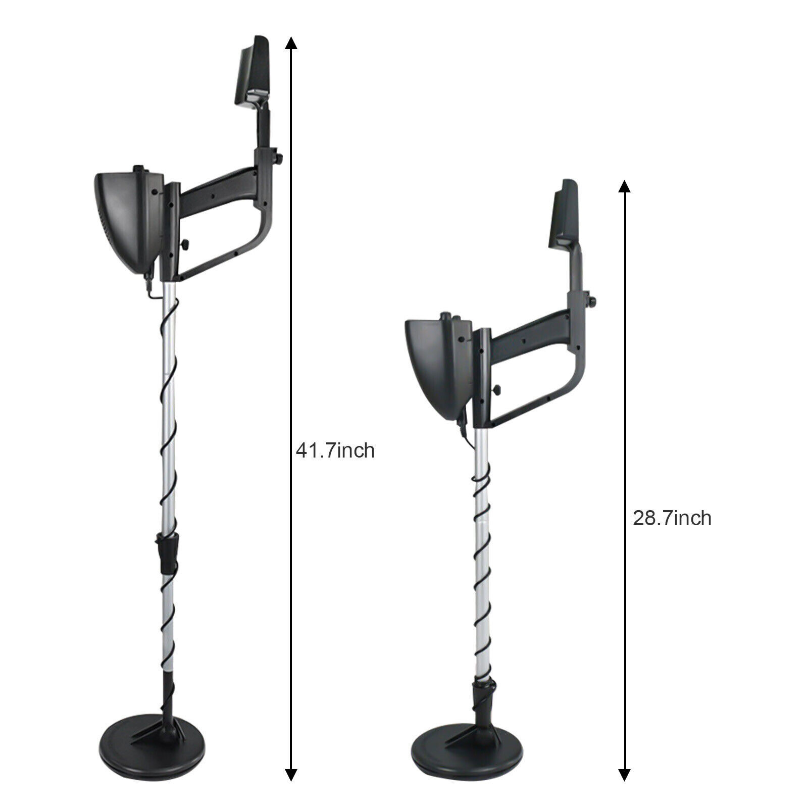 Waterproof LCD Metal Detectors Gold Digger Deep Sensitive Hunter Coil Searcher