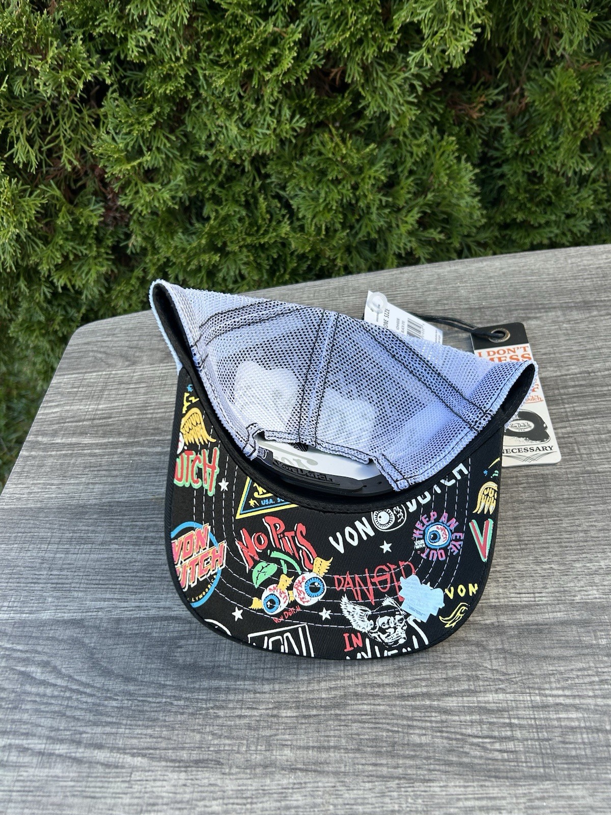 Von Dutch Jax Black Trucker Cap 🧢🔥