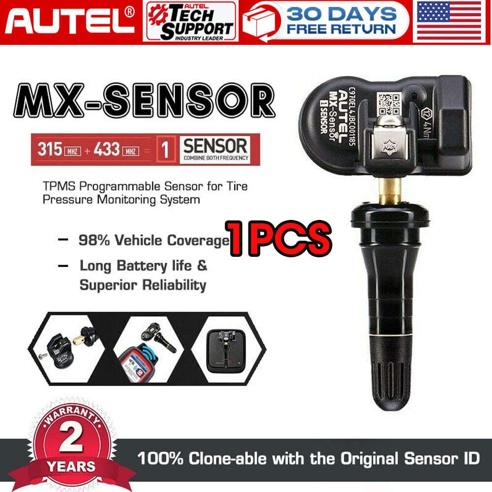 Autel MX-Sensor 2 in 1 Programmable TPMS Sensor for Universal Tire Pressure Tool