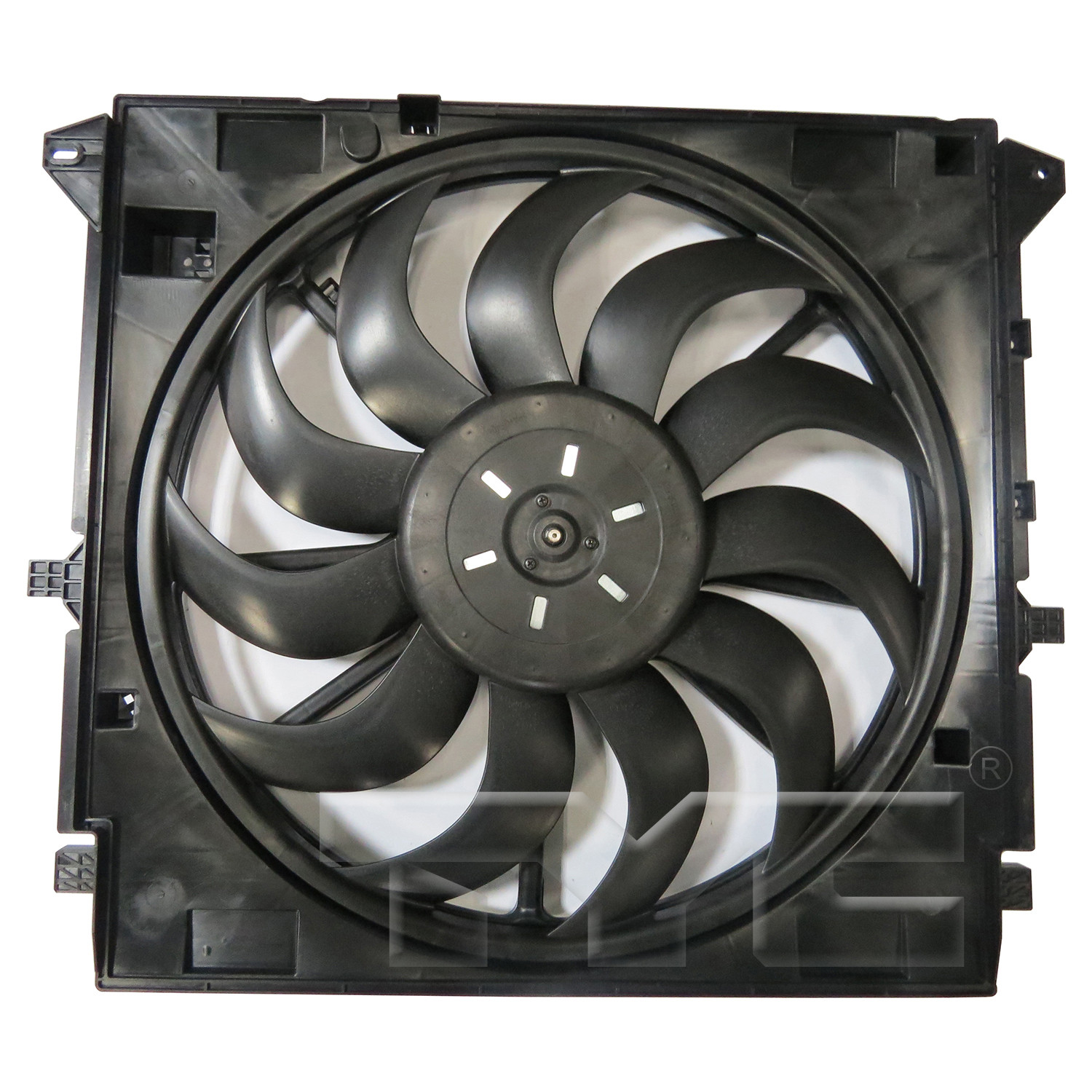 Dual Radiator Condenser Cooling Fan Assembly for 15-20 Chevy Colorado 2.5L/3.6L