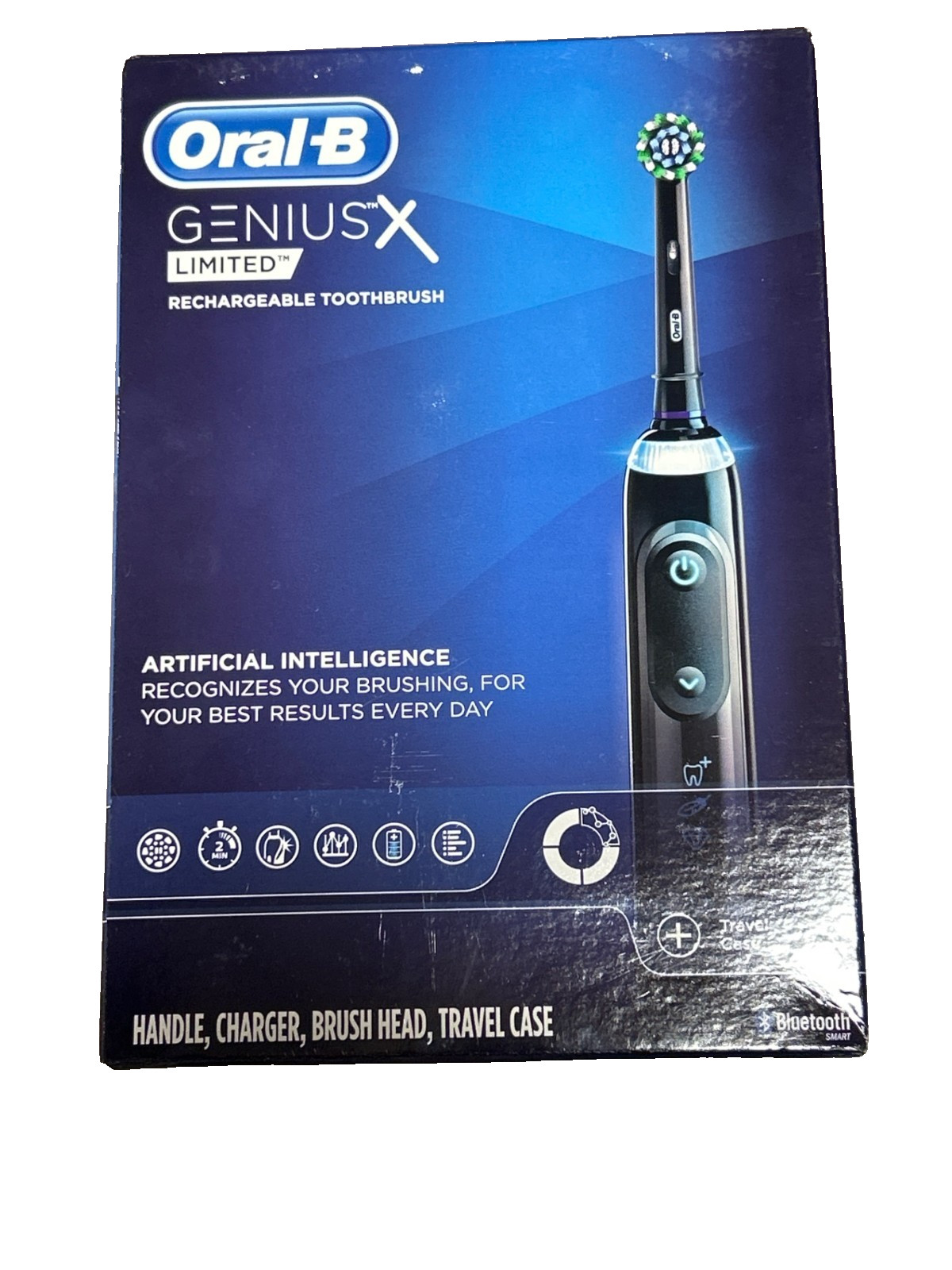Oral-B Genius X Limited Rechargeable Toothbrush w/ Travel Case NEW