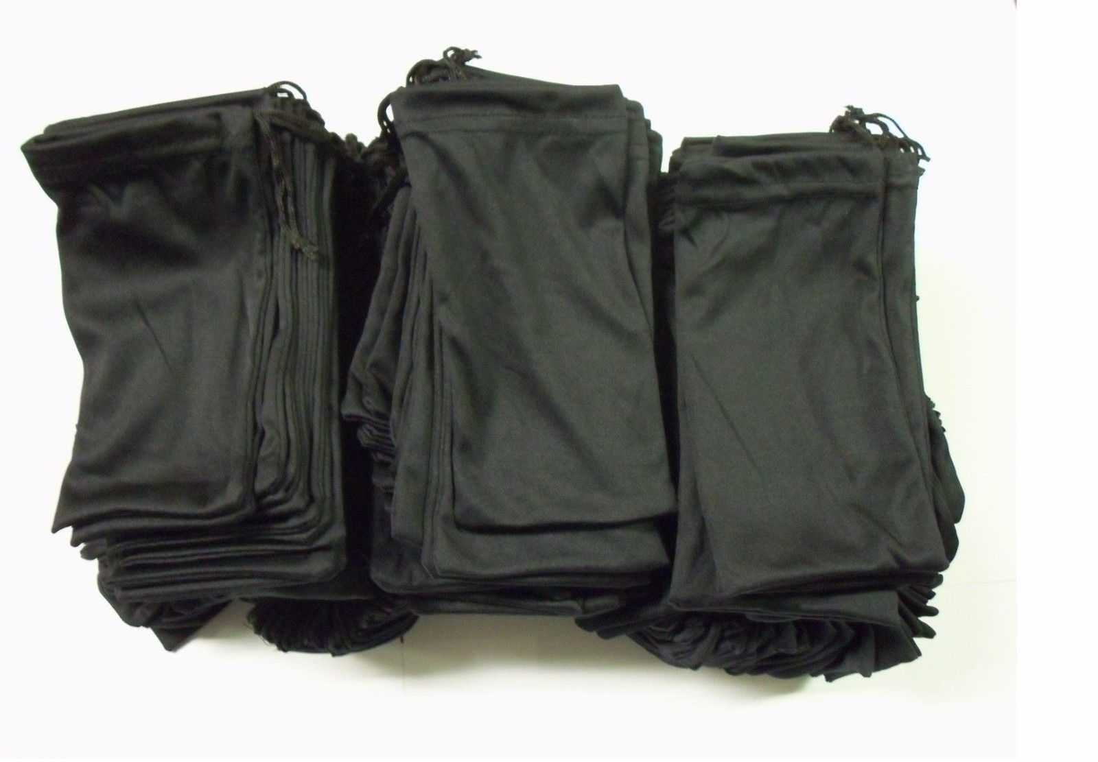 20 or 40 Black Micro Fiber Sunglasses Carrying Pouch Soft Case Glasses Bag USA