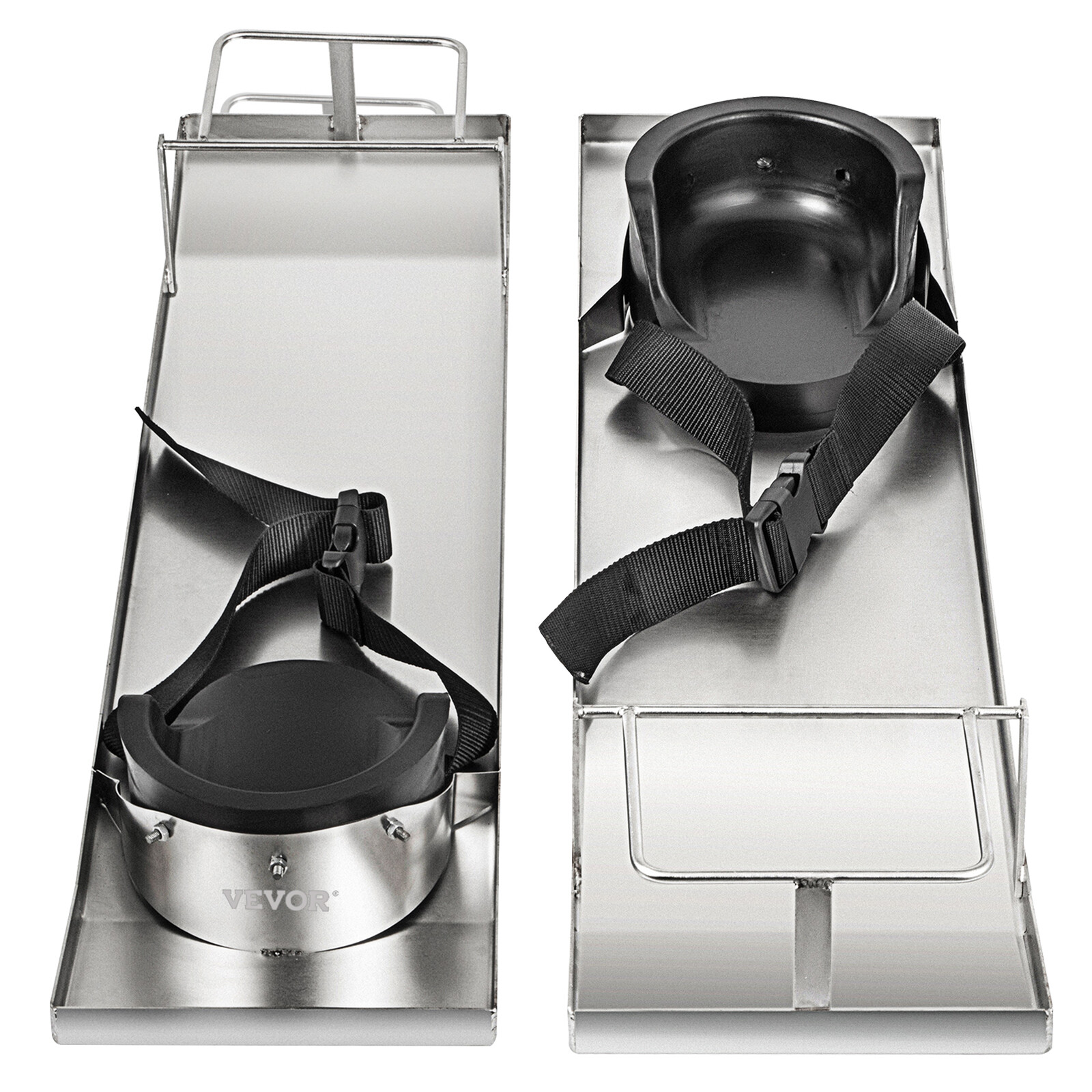 VEVOR Concrete Knee Boards Knee Sliders 30" x 8" Pair w/ Knee Pads for Concrete