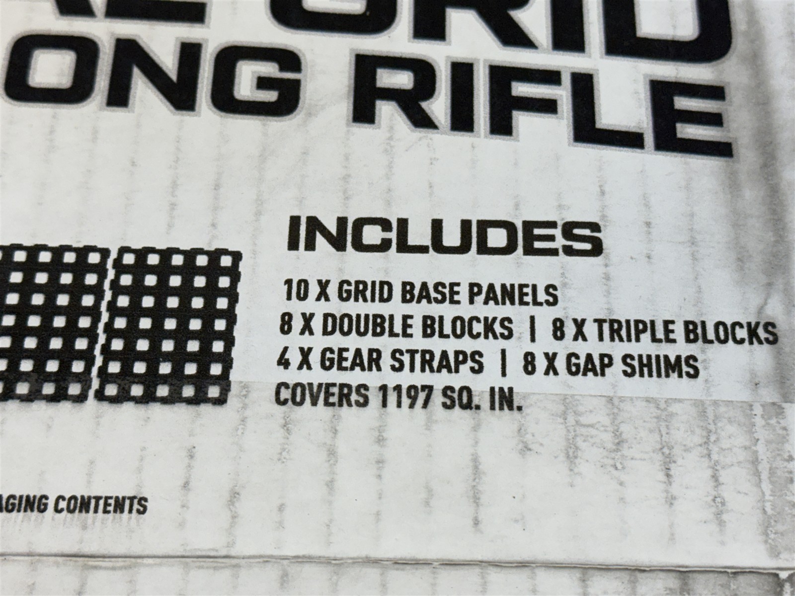 Magpul DAKA MAG1501-BLK Universal Grid Organizer (Long Rifle) - NEW