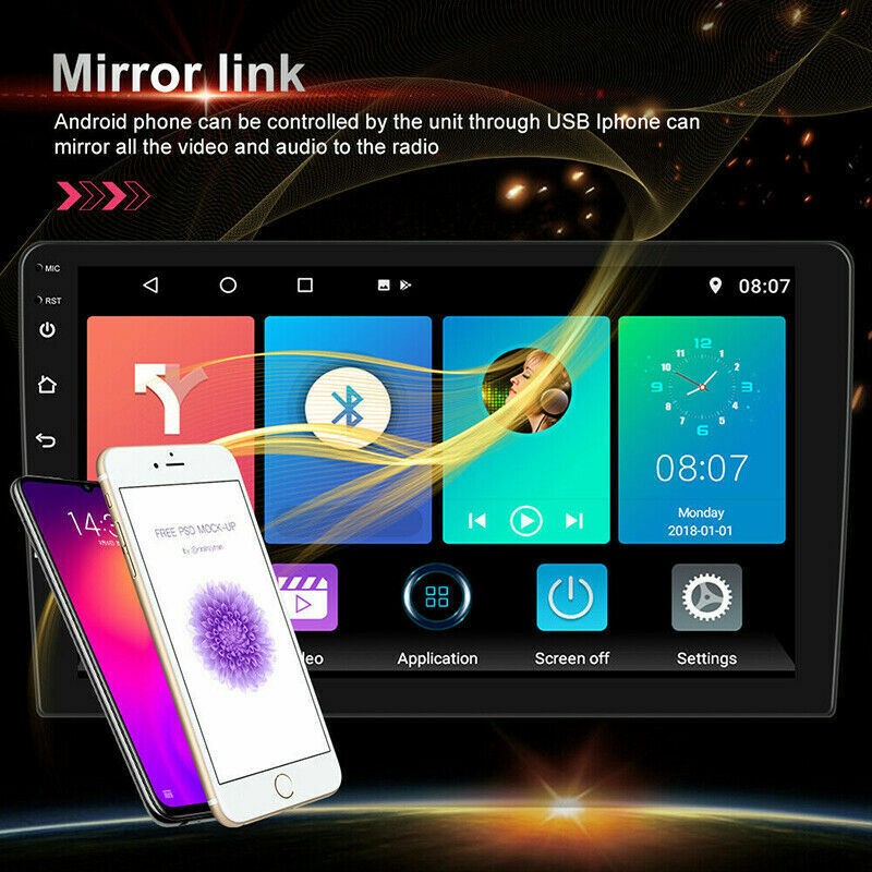 64G Android 14 CarPlay For Cadillac Escalade 2007-2014 Car Stereo Radio GPS Navi