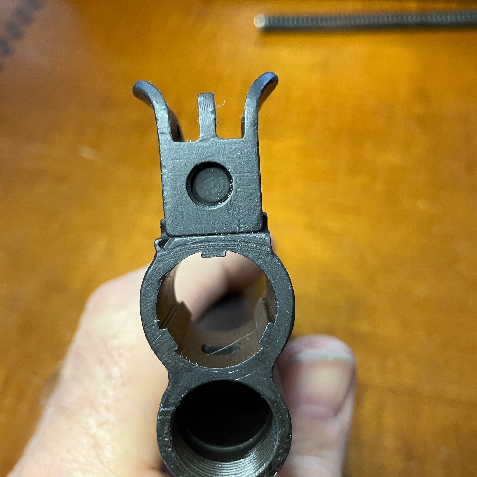 M1 GARAND GAS CYLINDER - WRA - EXCELLENT COND. +WRA FRONT SIGHT (GGC-WRA)