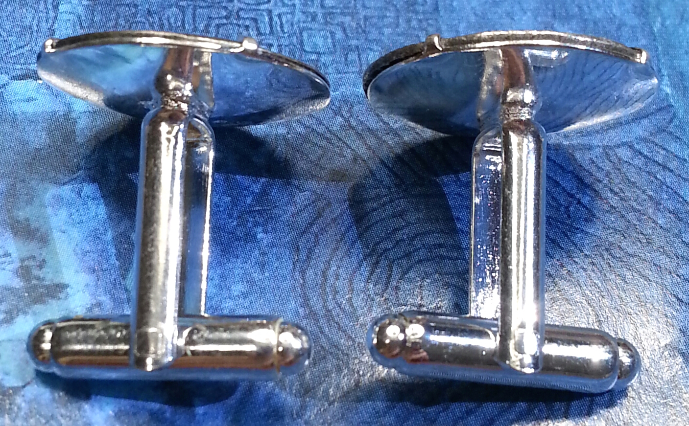 Ancient Roman Warrior Emperor Trajan Silver Tone Rome Coin Cufflinks + Gift Box!