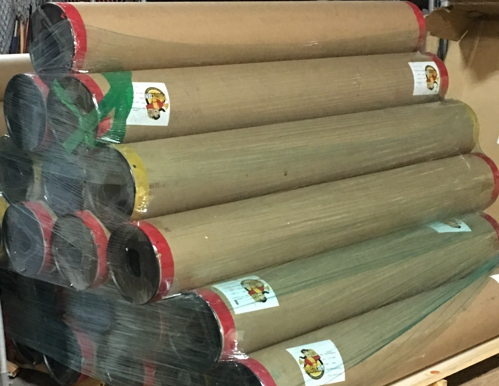 13oz Gloss Scrim Banner PVC Vinyl 25" in x 150' feet