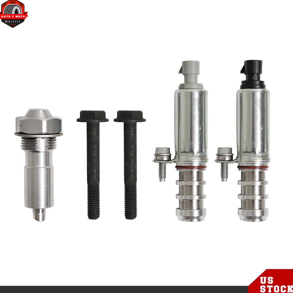 Timing Chain Kit VCT Selenoid Actuator Gear Oil & Water Pump For GM Ecotec GMC