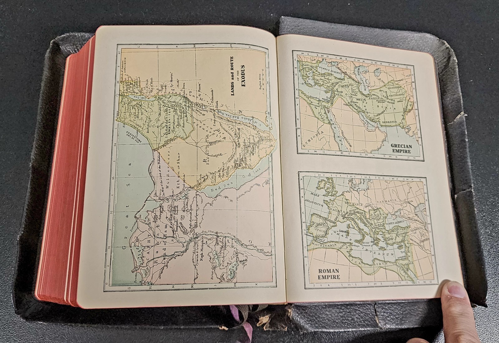 1914 Douay Rheims Holy Bible Catholic John Murphy Baltimore NY Maps Illus