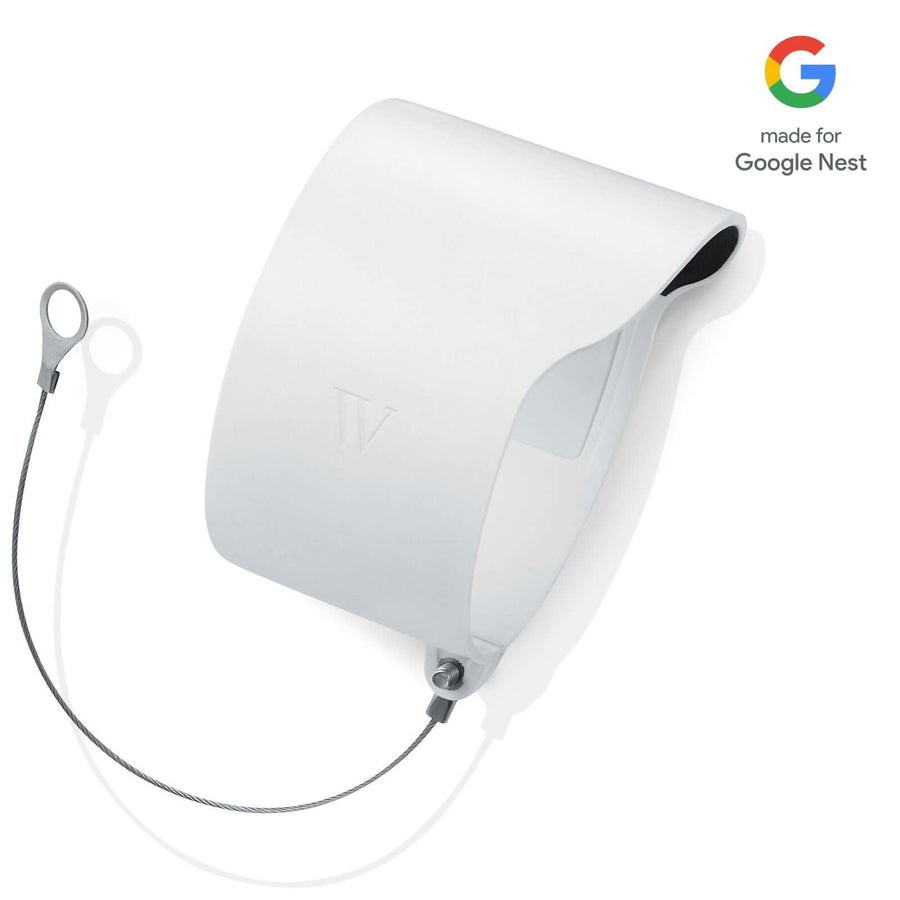 2 Pack Wasserstein Anti-Theft Mount For Google Nest Cam (Battery) - White
